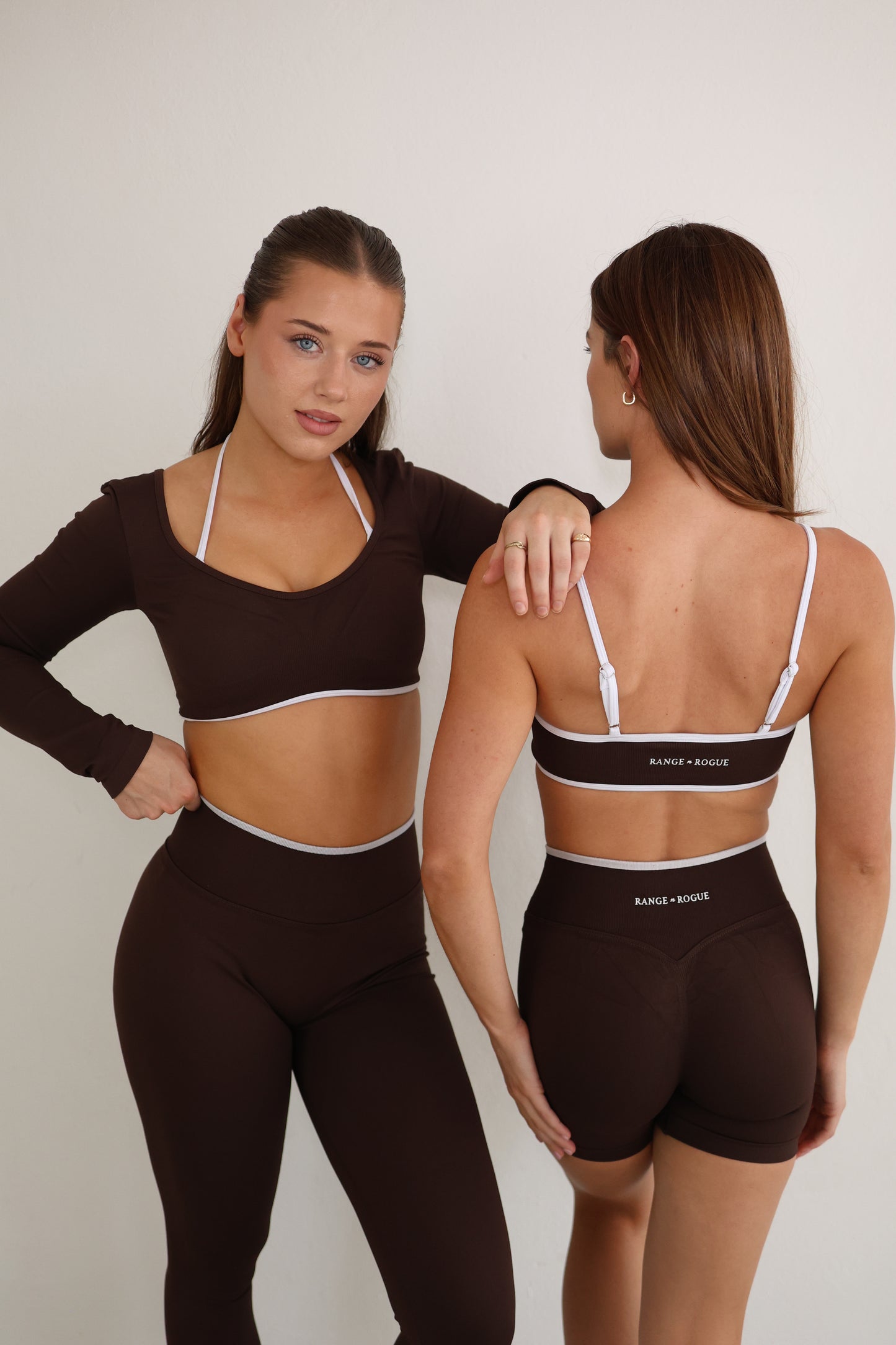 Rock Candy - Two Tone Seamless Long Sleeve - Mocha