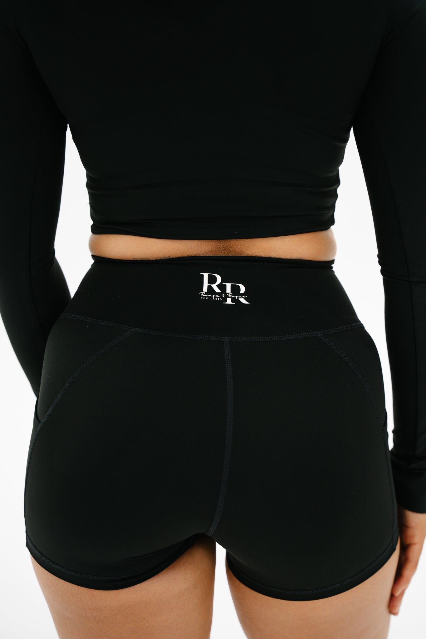 Black RR1 Shorts