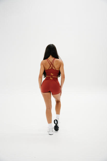 Maroon RR1 Shorts