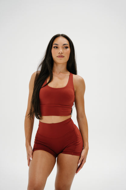 Maroon RR1 Shorts
