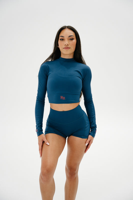 Navy RR1 Long Sleeve Top