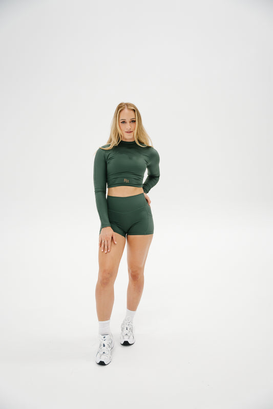 Olive RR1 Long Sleeve Top