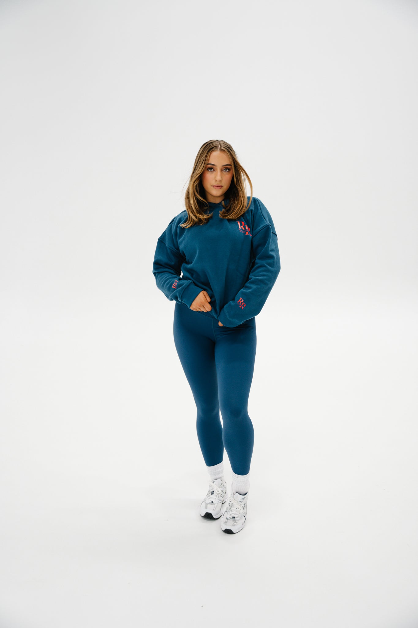 Navy RR1 Oversized Hoodie